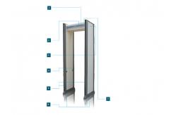 China High Speed Detection Super Scanner Metal Detector Arch Sound And Visual Alarm supplier