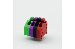 China 2.5mm 3.5mm Screwless Terminal Block Connector PCB Spring Terminal Blocks supplier