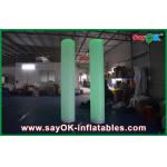 3m High  Led Light Inflatable Yard Decorations Wedding Use Green