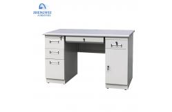 China Door Locker And 3 Drawer Cabinet Free Combination Metal Office Desk supplier