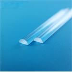 Semicircle Quartz Glass Rod End Face Grinding for Semiconductor