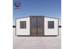 China Fully Welded Green Steel Foldable 20ft Container Cabin House OEM supplier