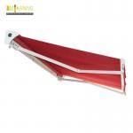 light open retractable awning / Both motor and manual control awning for sale
