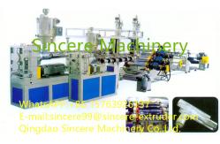China Plastic Hollow PS PP PET Sheet Extrusion Line Machine OEM supplier