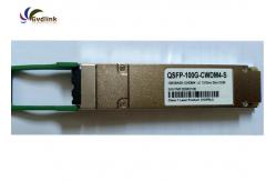 China Dual CDR 2km 100G Optical Transceivers  QSFP 100GBASE-CWDM4 supplier