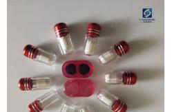 China 13mm Clear Empty Capsules Bullet Shape Black Rhino Capsule supplier
