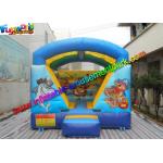 Garden Pirate Inflatable Moonwalk Castle , Mini Jumping House With PVC for sale