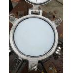 Aluminum Window Frame Weathertight Marine Portlight , Ship Side Scuttle