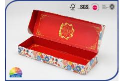 China 4c Print Glossy Lamination Packaging Folding Box For Pen Candle supplier