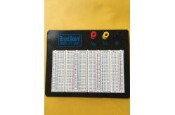 China Solderless Breadboard Circuit Projects ABS Material 1100 Points With Metal Plate supplier