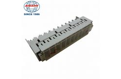 China 8 Pairs LSA Plus Module 2 Pole Gas Tube Arrester GDT Magazine supplier