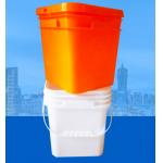 Food Grade Square Plastic Container With White Or Other Color for sale