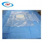 Blue Clear Cesarean Birth C Section Surgical Drape With CE ISO13485 Certification for sale