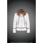 designer moncler women down jacket with big raccoon fur for sale