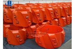 China Spiral Rolling Solid Rigid Casing Centralizer Downhole Tools supplier
