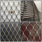Protective Stainless Steel Aviary Mesh , X Tend Stainless Steel Aviary Panel