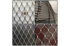 China Protective Stainless Steel Aviary Mesh , X Tend Stainless Steel Aviary Panel supplier