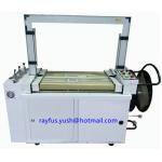 Inline Box Erector Machine / Manual Semi Automatic Box Strapping Machine for sale