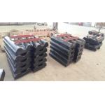Mn Alloy Steel Ball Mill Liner Plate and rod mill liner with  High Wear Resistant and long life for sale