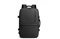 China Smart USB Laptop Backpack Custom Logo 20L-39L Black / Grey For Men supplier
