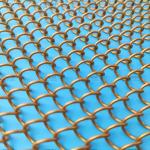 Decorative Aluminum Chain Link Curtain Cascade Coil Drapery Wire Mesh Curtains for sale