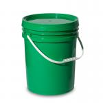 Polyethylene PP Drink Bucket Plastic Pail 5 Gallon Food Safe Custom Printing for sale