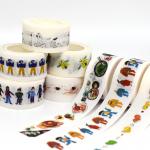 Decoration Washi Tape Custom Printed Glitter Washi Tape for Scrapbook DIY for sale