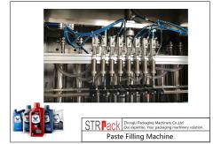 China High Precision Lubricant Engine Oil Filling Machine 8 Nozzles For Mechanical Industry supplier