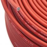 PV Tinned Copper Wire 2.5mm2 For RV Solar Panels Home Outdoor Red  Black for sale