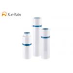 Lotion Cream Packaging Airless Pump Bottle Plastic Material With Rotary Lid for sale