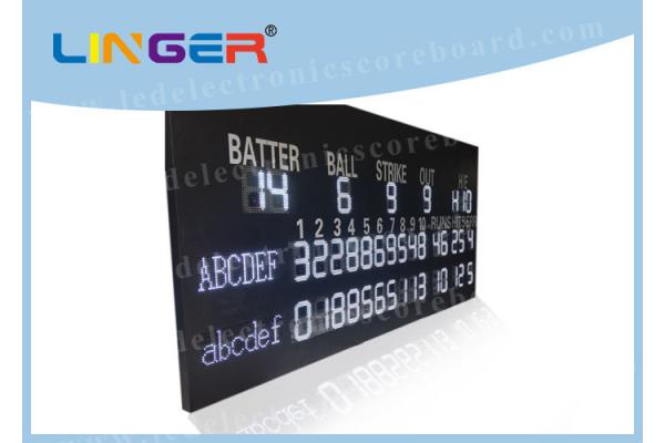 Multi Purpose LED Baseball Scoreboard Remote Control With Time Function