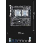 DDR4 Dual CPU Server Motherboard EATX Intel C612 Chipset Dual Cpu for sale
