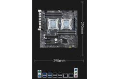 China DDR4 Dual CPU Server Motherboard EATX Intel C612 Chipset Dual Cpu supplier