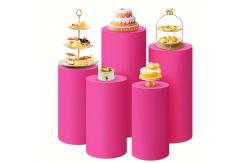 China 5-Piece Spandex Table Cover Set 19.6-35.4 Inches Round Elastic supplier