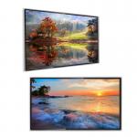 Android System Wall Mounted Digital Advertising Display With CMS LCD Advertising Screen
