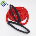 Spliced 16mm 12 Strand UHMWPE Rope Marine HMPE Tug Boat Tow Rope