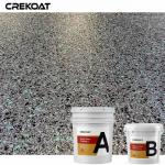 Solvent - Free Epoxy Flake Floor Coating Elasticity And Flexibility Flooring System for sale