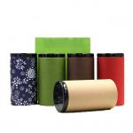 Tin Cover Paper Tube Packaging For Tea Gift With Bags for sale