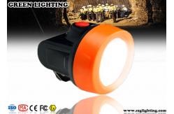 China Waterproof Anti Explosive LED Mining Cap Lights 6000 Lux Strong Brightness supplier