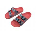 Adjustable Slip On Eva Footbed Band Slide Sandals for sale