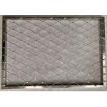 0.5-30meter Fall Prevention Balustrade Cable Mesh With Frame 2.0mm Wire for sale