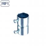 Steel Electrical EMT Conduit Fittings 1 / 2 Inch Set Screw Coupling for sale