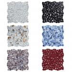 Cobble Pebble Shaped Glass Mosaic Tiles Glossy Mosaic Kitchen Wall Pebble Mosaic