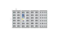 China Credit Card Operated Vending Locker With Touch Screen Transparent Doors supplier