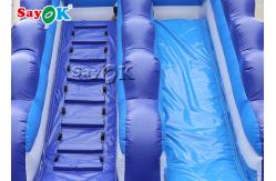 China Wet Dry Inflatable Jumping Bouncer Home Commercail Amusement 6x3x5mH Inflatable Water Slide supplier