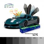 17.5%VLT Car Tint Film Windshield 99.8% UV Blocking Nano Ceramic Car Window Tinting Film Roll for sale