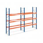 Logistics SS400 Heavy Duty Warehouse Racking Shelving Pallets Movable for sale