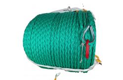 China 26mmx1000m 8 Strand Polypropylene Combination Rope For Cable Pulling Ship supplier