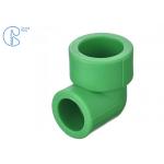 Green Water Supply PN25 PPR Reducing Bend With Socket Welding Way