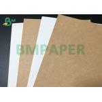 780mm 350gsm Clay Coated White Kraft Back Board For Bread Packing Box for sale